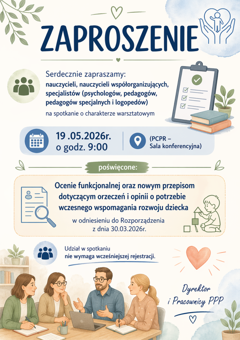 Read more about the article SPOTKANIE – OCENA FUNKCJONALNA I NOWE PRZEPISY