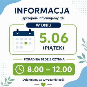 Read more about the article Zmiana godzin pracy