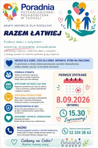 Read more about the article Rusza grupa wsparcia dla rodziców dzieci w spektrum autyzmu!