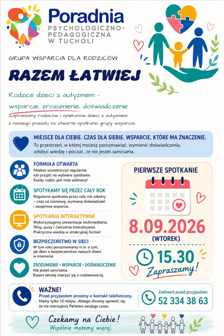 Rusza grupa wsparcia dla rodziców dzieci w spektrum autyzmu!